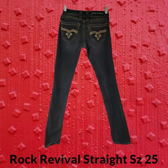 Rock Revival Denim - Rock Revival Women's Straight Sz 25